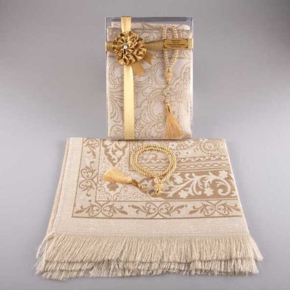 Tesbih Seccade Seti (Gold)