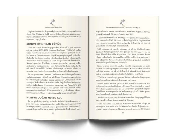 İman Kuran Hizmetine Vakfedilmiş Bir Hayat-Bediüzzaman Said Nursi - Resim 3