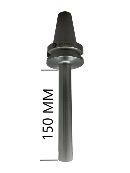 BT40 MCA12 - 150 BOY VİDALI TUTUCU M12X150 BOY VİDALI TUTUCU 20.000 devir balans alınmıştır