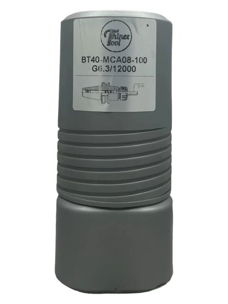 VİDALI TUTUCU BT40 MCA8 - 100 BOY M8X100 BOY VİDALI TUTUCU 20.000 devir balans alınmıştır - 6