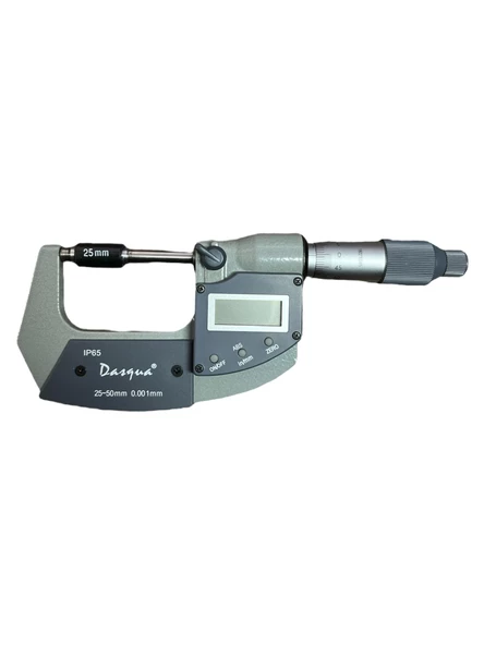 25-50 MM DİJİTAL MİKROMETRE IP65 DASQUA BİLGİ ÇIKIŞLI - 2