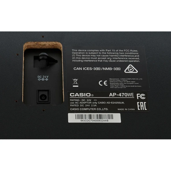 Casio AP-470 Dijital Piyano (Beyaz) (TABURE+KULAKLIK) - 10