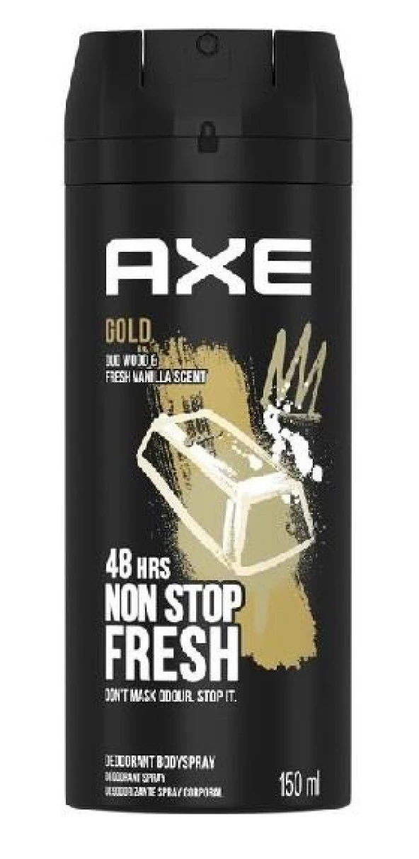 Axe Deodorant Gold Erkek 150 ml