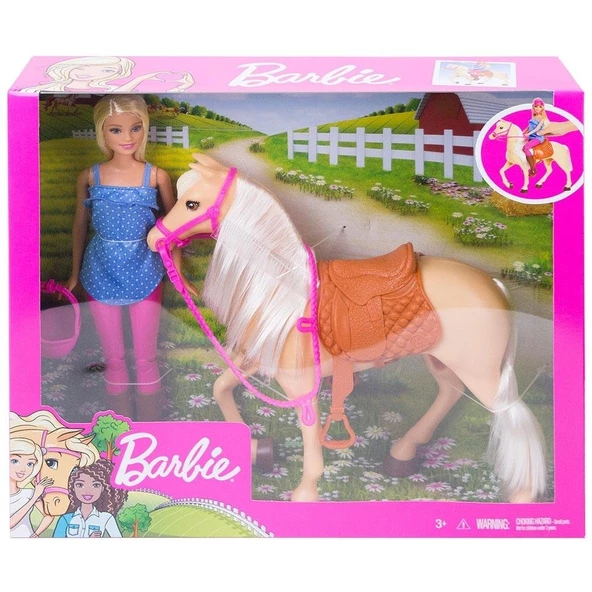 Barbie ve Güzel Atı Oyun Seti FXH13 - 2