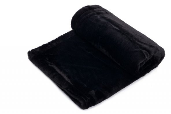 Pet Comfort Lodix Mira Siyah Kedi ve Köpek Battaniyesi S 50x70cm