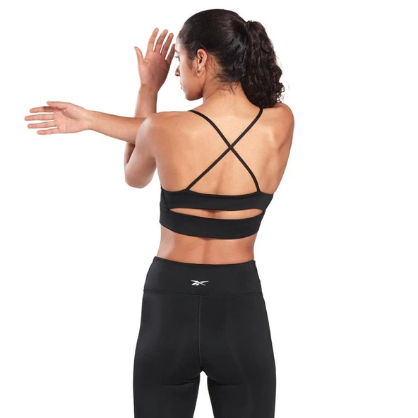 Reebok FQ0427 Workout Ready Kadın Siyah Spor Büstiyer - Resim 2