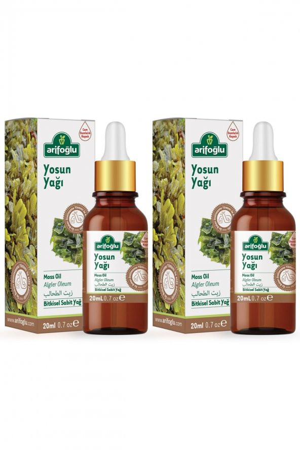 Arifoğlu Yosun Yağı 20ml 2 Li Set ürün görseli