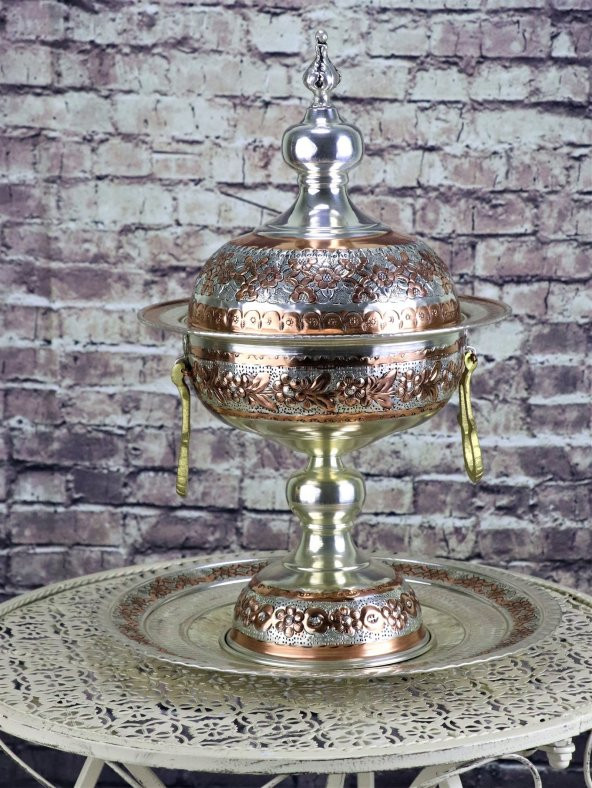 Morya Dekoratif Orta Bakır Mangal - 2