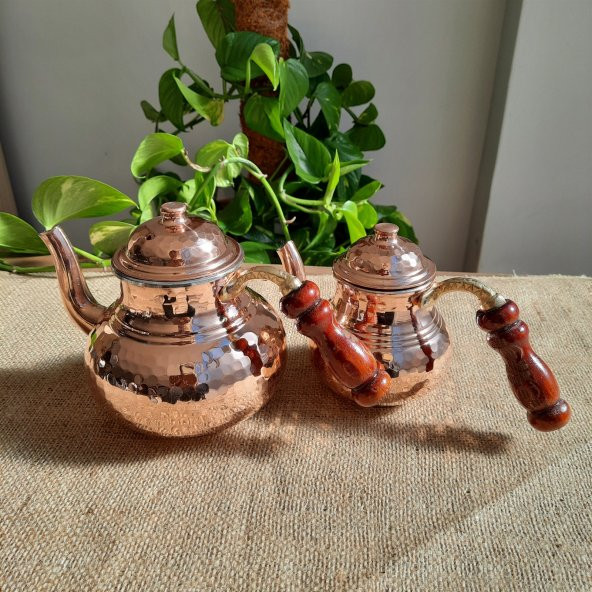 Morya Bakır Çaydanlık 1.4 Lt Küçük Boy - 2