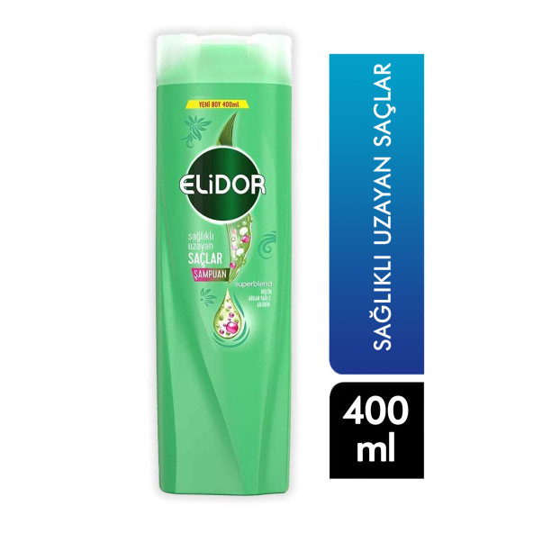 Elidor Şampuan 400 ml Sağlıklı Uzayan Saçlar 8683130020883