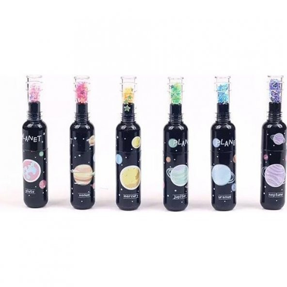 Taros 4898 Unick Color Mini Planet Fosforlu Kalem 6lı - 2