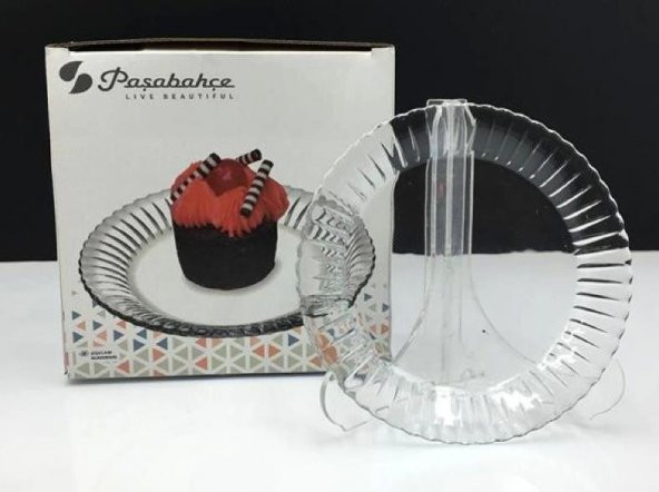 Paşabahçe 10708 Frezya Tatlı-Pasta Tabağı 6 Adet