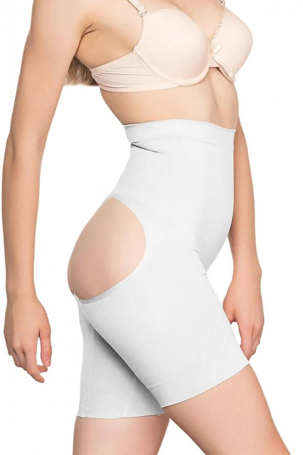 Elite Life 980 Kadın Dikişsiz Bir Beden Küçülten Kalça Şekildendirici Toparlayıcı Slimfit Korse