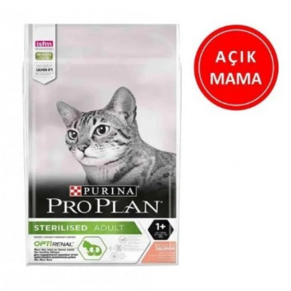 Pro Plan Sterilised Somonlu Kısırlaştırılmış Kedi Maması 1 kg (AÇIK MAMA)