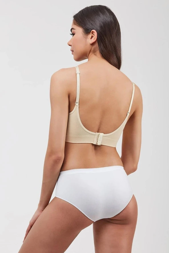 Elite Life 865 Kadın Ayarlanabilen Askılı Esnek Minimizer Büstiyer - 2