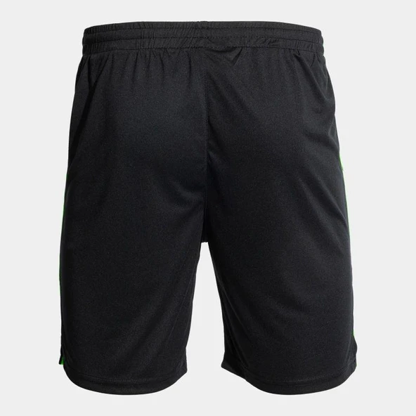 Joma Open III Bermuda Erkek Siyah Tenis Şort 102252.117 - Resim 8
