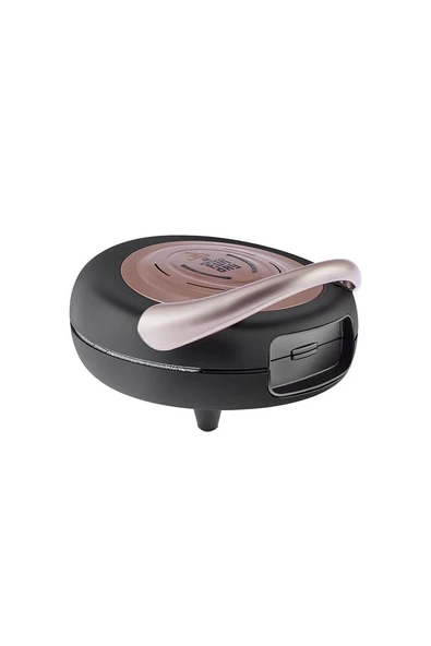 Funday Rosegold Çıkarılabilir Plakalı Waffle Makinesi 1000w - 2
