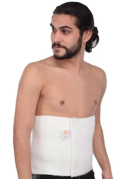 Dode Flora Şalcı Unisex Rahat Konforlu Cırtcırtlı Battal Bel Korse