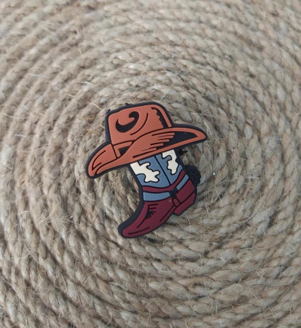 Terlik Ayakkabı Sandalet Tokası Silikon Kovboy Bot Terlik Süsü Aksesuar - 2