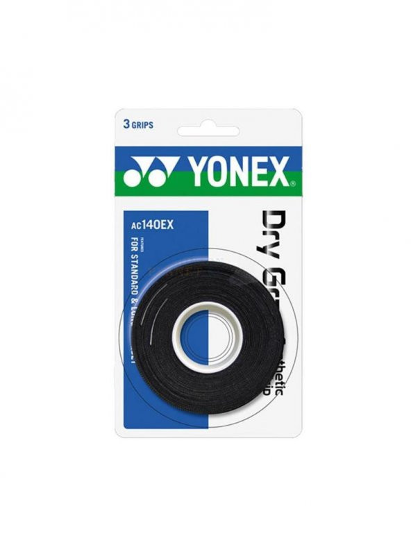 Yonex AC 140 DRY GRAP 3LÜ SİYAH