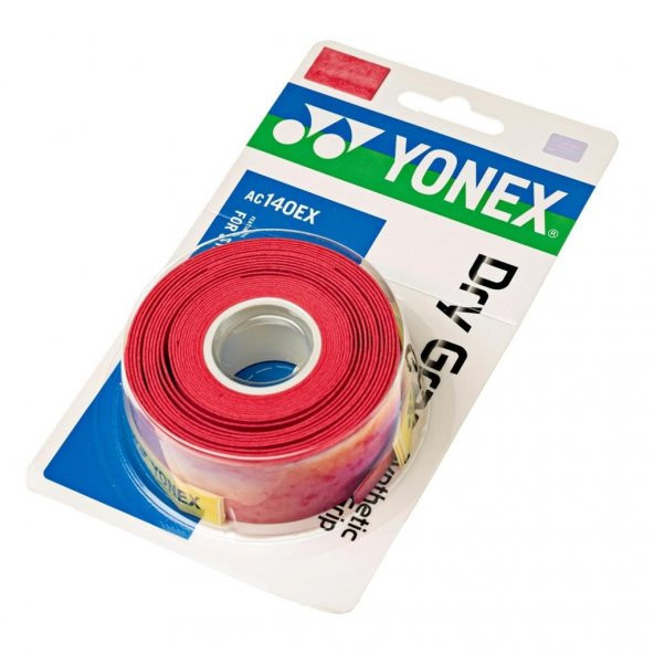 Yonex AC 140 DRY GRAP 3LÜ KIRMIZI