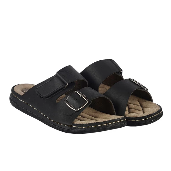 Apella Lord 955-2 Siyah Günlük Erkek Terlik - 2