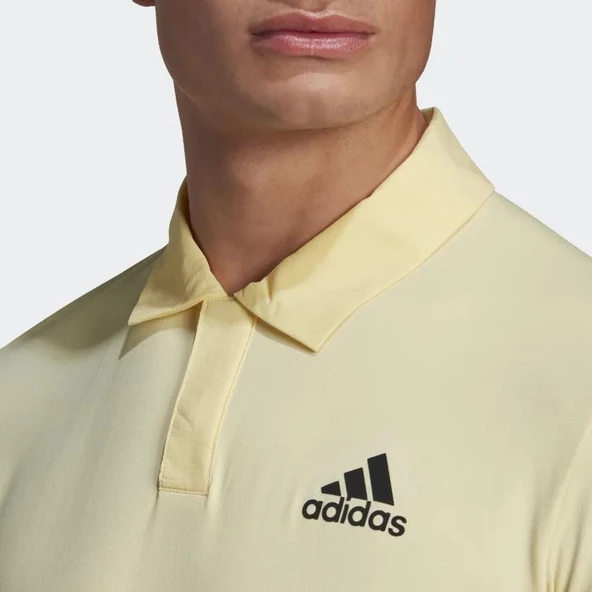 Adidas HG3129 New York Freelıft Sarı Polo Sarı Tişört - 4