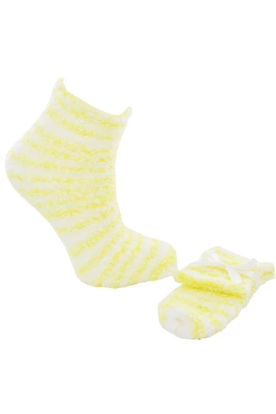 Flora Rube Çocuk Peluş Uyku Çorabı - 9