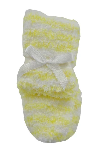 Flora Rube Çocuk Peluş Uyku Çorabı - 10