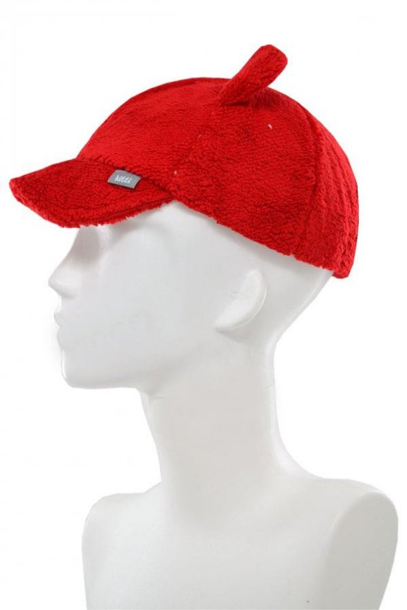 Kitti Kız Çocuk Peluş Lastikli Gölgelikli Şapka (K2245-03-077) - 2