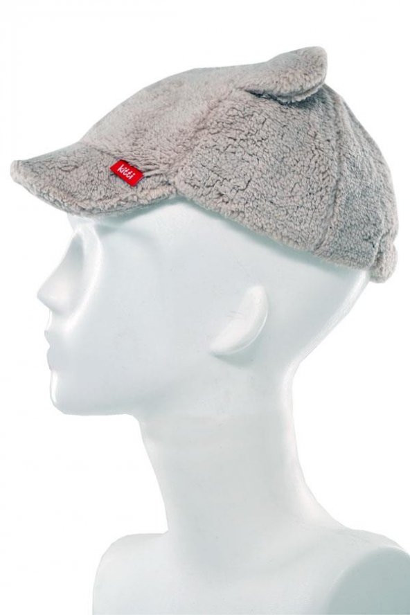 Kitti Kız Çocuk Peluş Lastikli Gölgelikli Şapka (K2245-03-077) - 5