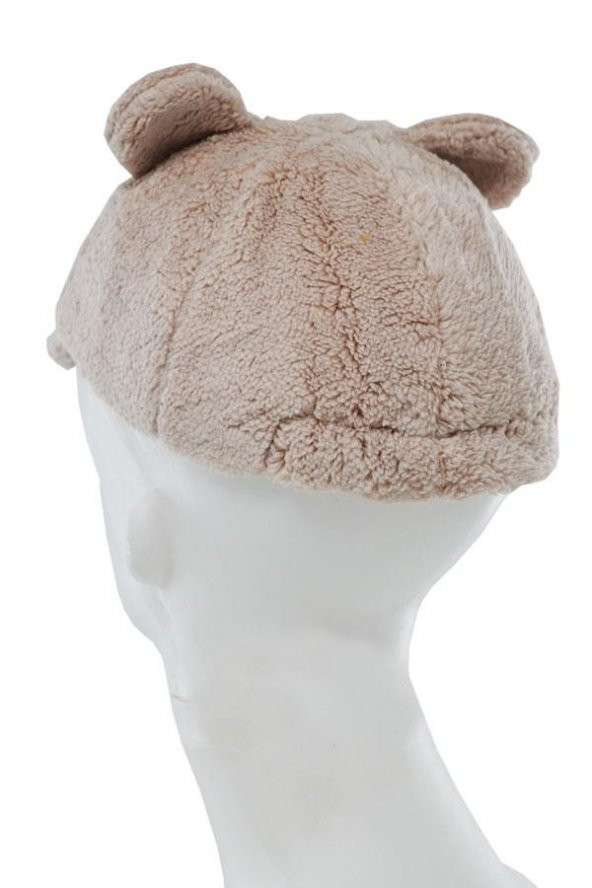 Kitti Kız Çocuk Peluş Lastikli Gölgelikli Şapka (K2245-03-077) - 6