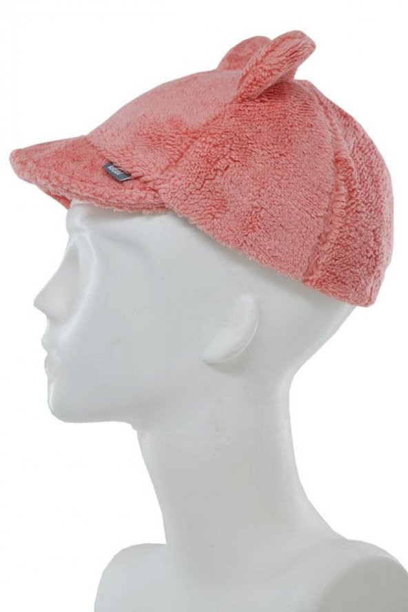 Kitti Kız Çocuk Peluş Lastikli Gölgelikli Şapka (K2245-03-077) - 8