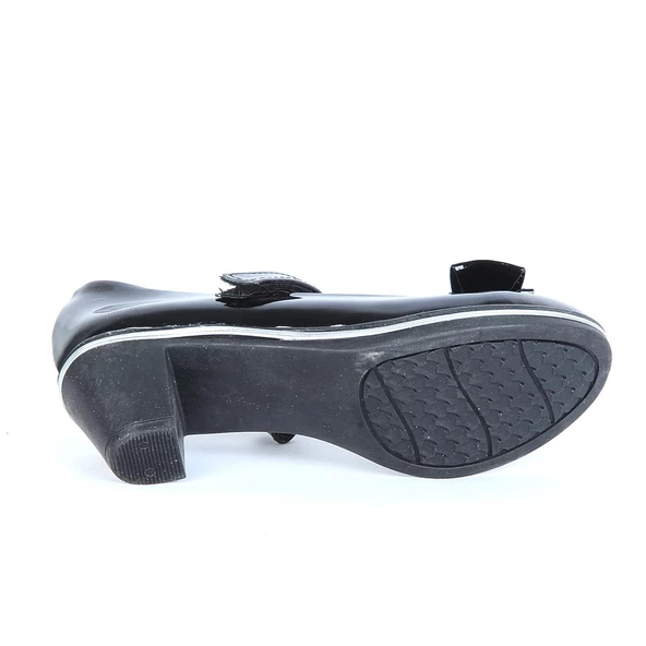 Alens Lunedi Rugan 4Cm Topuklu Kız Çocuk Ayakkabı - 9