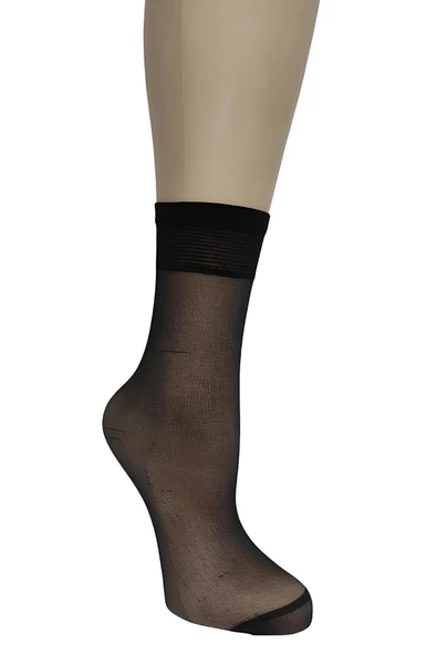 Kadın Soket Çorap  20 Den Mat Burnu Takviyeli Dayanıklı Esnek  Müjde  - - 2