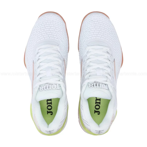 Joma Ace Kadın Beyaz Toprak & Sert Kort Tenis Ayakkabısı TACELS2302T - 7
