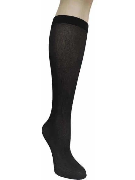 Kadın Diz Altı Pantolon Çorabı 3 lü 70 Den Mat Burnu Takviyeli Dayanıklı Esnek Müjde - - 5