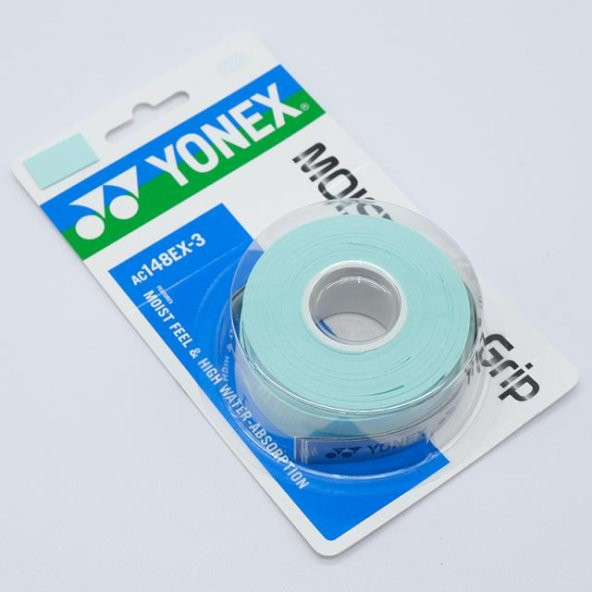 Yonex AC148 Super Grap Moist 3.lü Grip Su Yeşili - 2