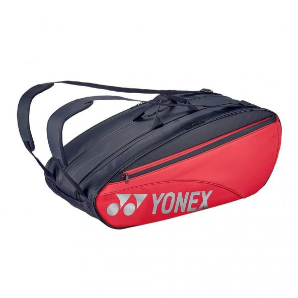 Yonex Pro 42329 Scarlet Kırmızı Tenis Çantası 9 Raketli Ayakkabı Bölmeli