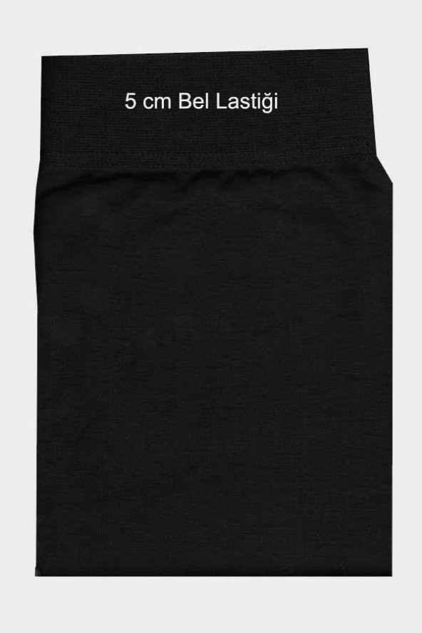 Mos Kadın Elatan Şardonsuz Geniş Lastik Uzun Tayt - 2