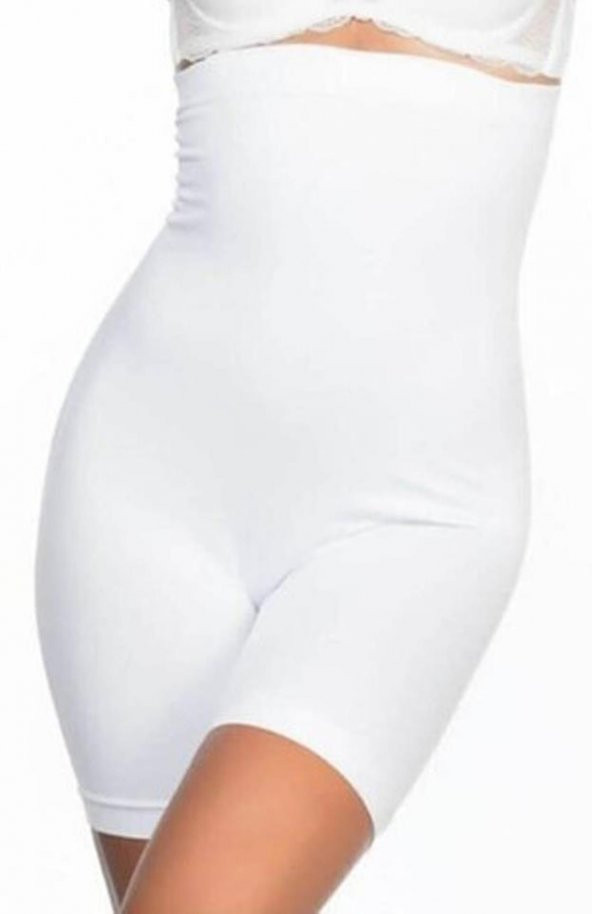 Layza Form 11005 Kadın İz Yapmaz Beden Küçülten Mideli Uzun Paça Korse