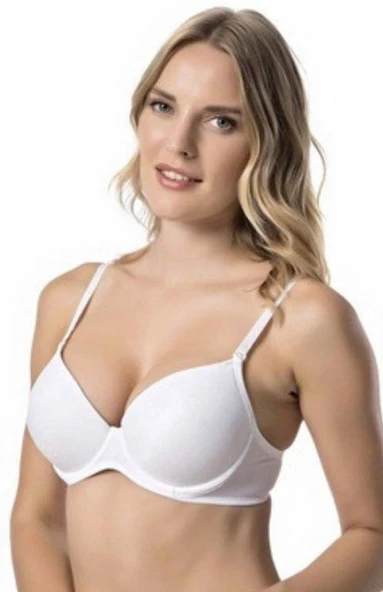 Le Jardin 7080-B Destekli-Balenli Micro Kaplı Silikonlu Sütyen - 2