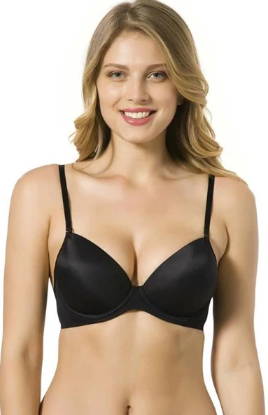 Le Jardin 7050-B Destekli-Balenli Micro Kaplı Silikonlu Sütyen - 3