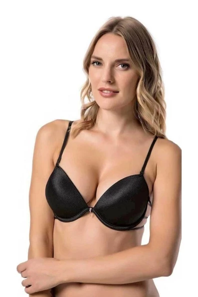 Le Jardin 7007-B Destekli-Balenli Taşlı Biyeli Micro Sütyen - 2