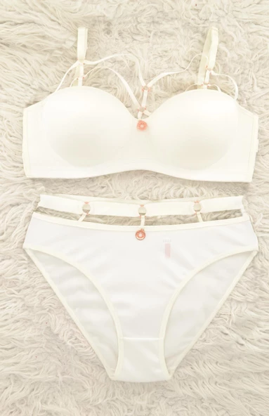 Le Jardin 5045-B Desteksiz-Balenli Basic Cup Sütyen - 5