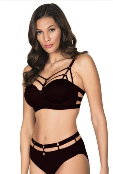 Le Jardin 5045-B Desteksiz-Balenli Basic Cup Sütyen - 2