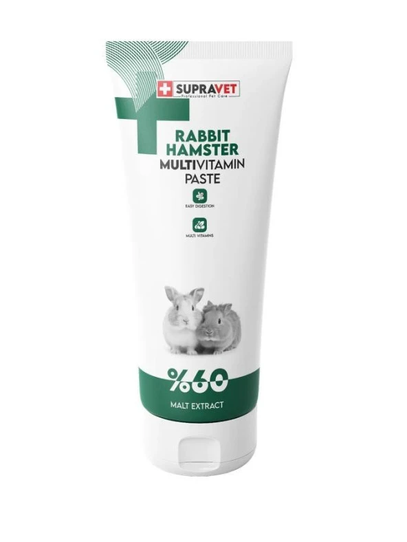 Tavşan, Hamster, Ginepig, Kemirgen Multivitamin Malt Paste 100gr