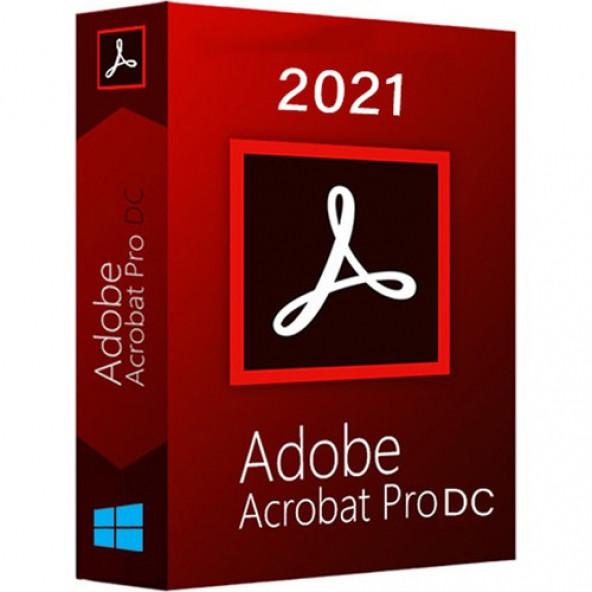 Adobe Acrobat Pro DC 2021 Dijital Lisans