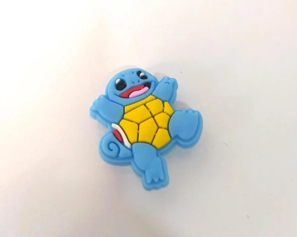 Terlik Ayakkabı Sandalet Tokası Silikon Pokemon Terlik Süsü Aksesuar