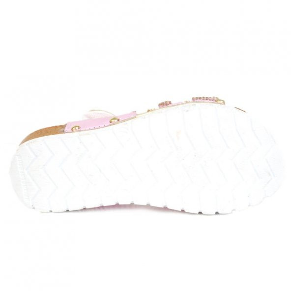 Masal 7541 Siyah Cırtlı Yazlık Kız Çocuk Sandalet Ayakkabı - 3